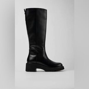 Camper “Milah” Knee Boot in Black